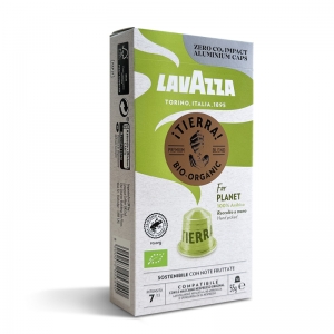 Кофе в капсулах Lavazza "Tierra Bio",10 шт по 5 гр